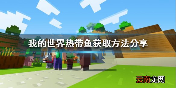 我的世界热带鱼有什么用 热带鱼获取方法分享
