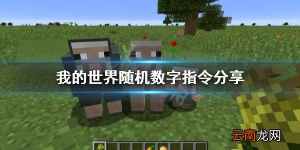 我的世界随机数字怎么生成 我的世界随机数字指令分享