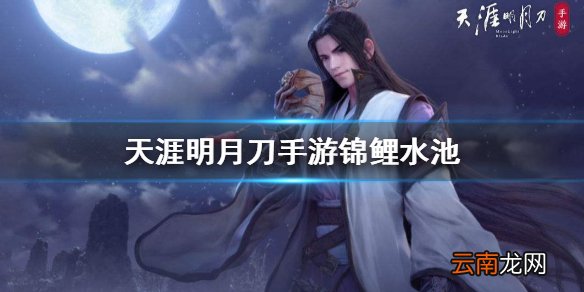 天刀手游锦鲤水池 天涯明月刀手游五行珍藏水攻略