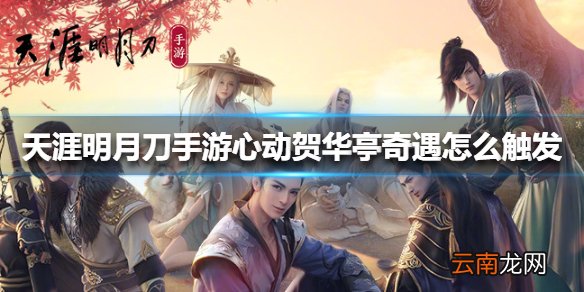 天涯明月刀手游心动贺华亭奇遇怎么触发 天涯明月刀手游心动贺华亭奇遇触发方法