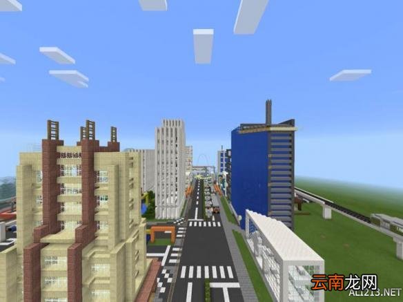 我的世界Water City城市建设图览