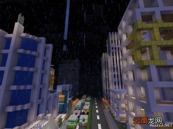 我的世界Water City城市建设图览