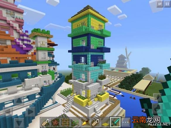 我的世界豪华城堡搭建图文赏析