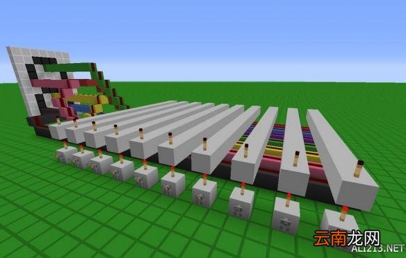 我的世界红石显示器制作图文攻略