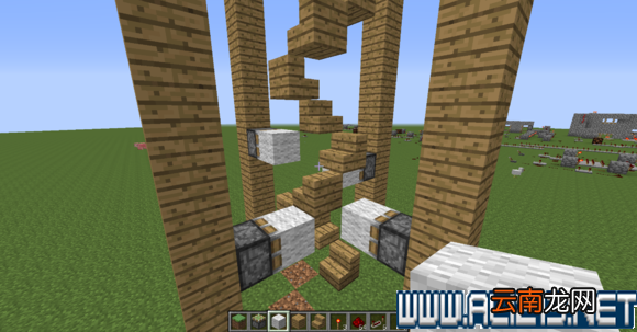 我的世界红石电梯制作方法图文教程