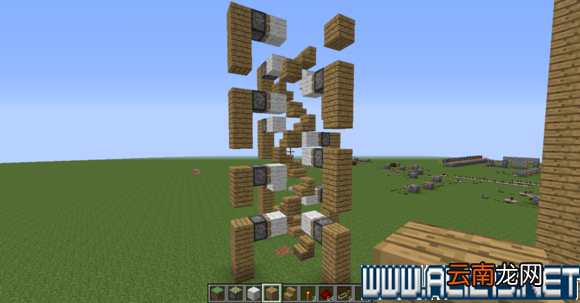 我的世界红石电梯制作方法图文教程