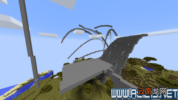 我的世界用命令方块造抛物线方法图文介绍