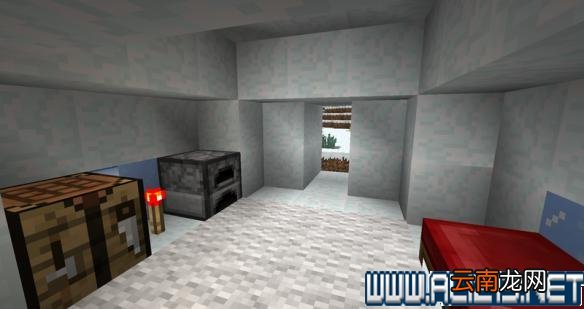 《我的世界》新增自然建筑1.9雪屋图赏