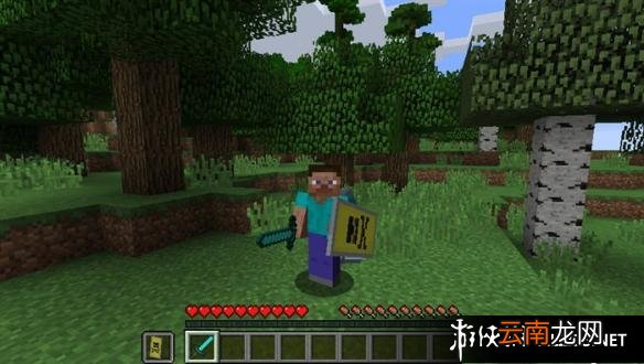 《我的世界》1.9版本新增了盾牌玩法解析攻略