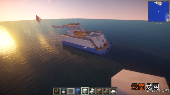 《我的世界》GTA5游艇建造教程