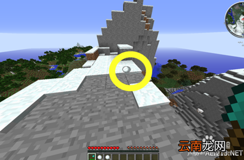 《我的世界》1.7.2版雪人制作教程
