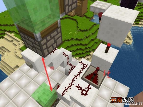 《我的世界》史莱姆弹射电梯制造方法