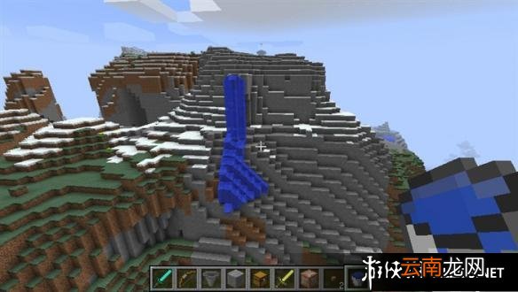 《我的世界》简单瀑布做法分享 瀑布怎么制作