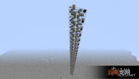 《我的世界》1.8单片极简粘液块电梯制作方法图解