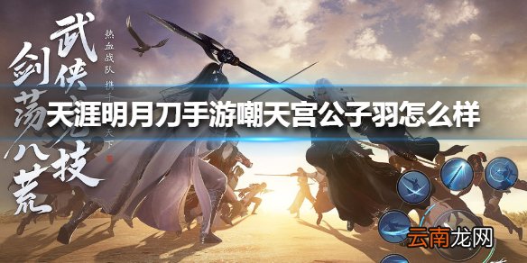 天涯明月刀手游嘲天宫公子羽怎么样 天涯明月刀手游嘲天宫公子羽技能介绍