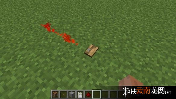 《我的世界》按钮门制作教程