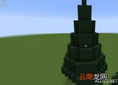 《我的世界》简单的圣诞树制作教程