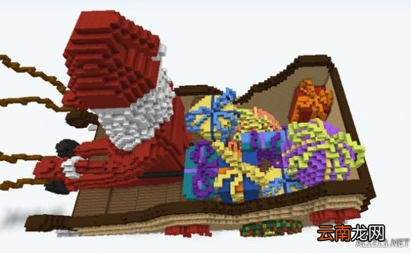 《我的世界》圣诞老人建筑作品图鉴