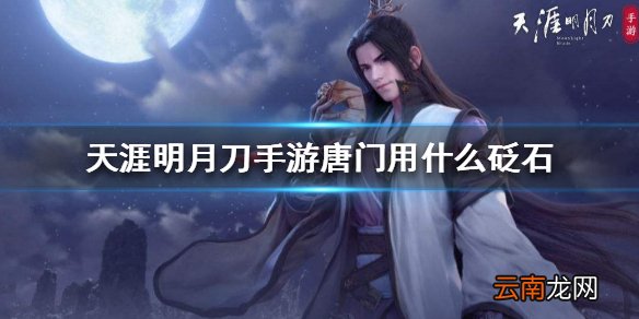 天涯明月刀手游唐门砭石 唐门砭石推荐