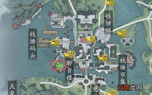 天涯明月刀手游江南聆音楼侍女在哪 天涯明月刀手游侍女位置介绍