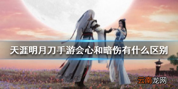 天涯明月刀手游会心和暗伤有什么区别 天涯明月刀手游会心和暗伤区别介绍
