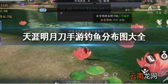 天涯明月刀手游钓鱼大师在哪里 天涯明月刀手游钓鱼技巧介绍