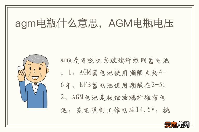 agm电瓶什么意思，AGM电瓶电压