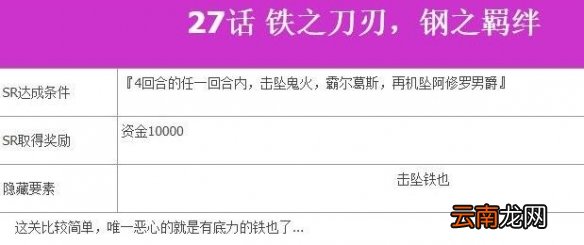 机战v27话分支选什么 超级机器人大战V第27话sr点数获得方法