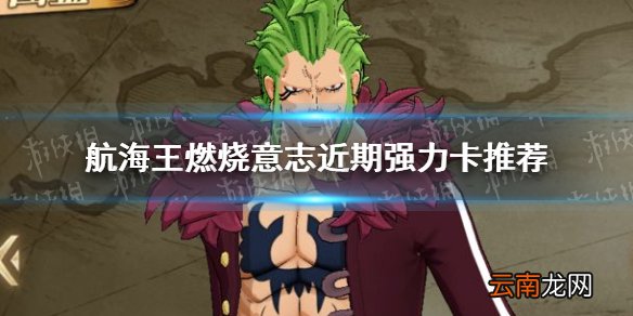 航海王燃烧意志近期强力卡哪些值得练 航海王燃烧意志近期强力卡推荐