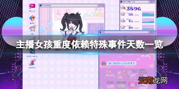 主播女孩重度依赖特殊事件发生在哪天 特殊事件天数一览