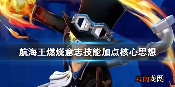 航海王燃烧意志技能加点怎么点 航海王燃烧意志技能加点核心思想