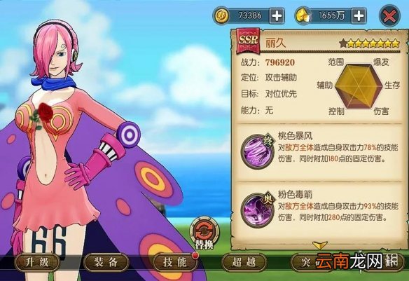 航海王燃烧意志丽久加点怎么点 航海王燃烧意志丽久加点攻略