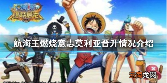 航海王燃烧意志莫利亚晋升怎么样 航海王燃烧意志莫利亚晋升情况介绍