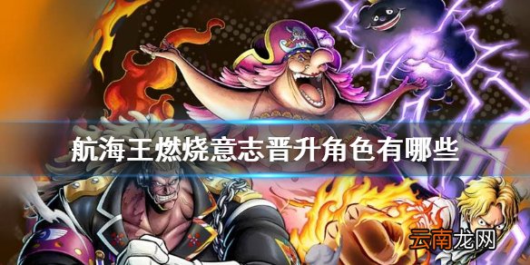 航海王燃烧意志晋升角色有哪些 航海王燃烧意志元旦礼物介绍