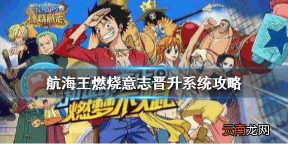 航海王燃烧意志晋升系统攻略 航海王燃烧意志晋升是什么