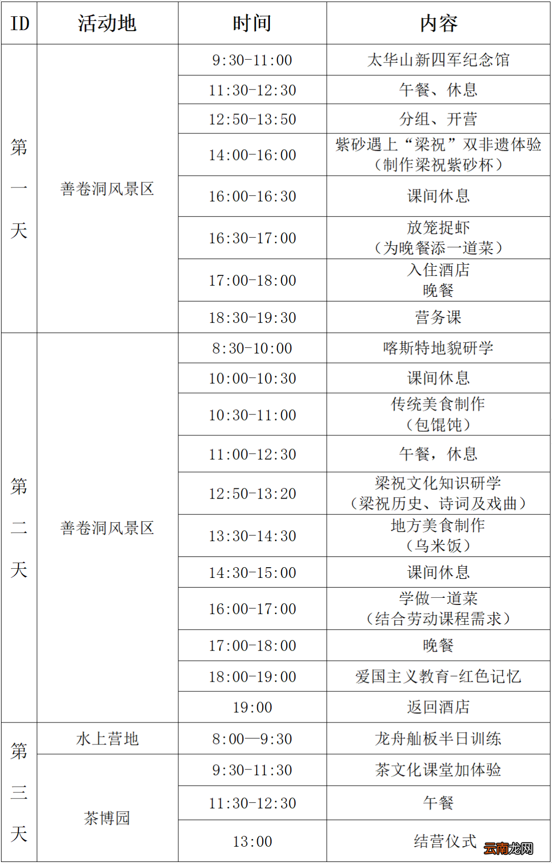 宜兴善卷洞风景区暑期夏令营报名+活动安排
