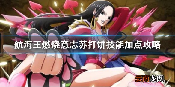 航海王燃烧意志苏打饼技能怎么加点 航海王燃烧意志苏打饼加点攻略