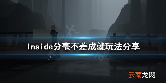 Inside分毫不差怎么过 Inside分毫不差成就玩法分享