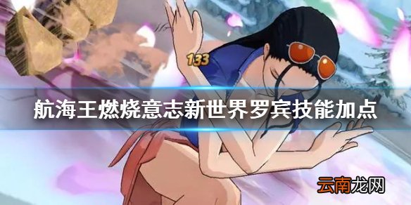 航海王燃烧意志新世界罗宾怎么样 航海王燃烧意志新世界罗宾技能加点攻略