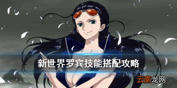 航海王燃烧意志新世界罗宾技能搭配推荐 新世界罗宾技能装备选择攻略
