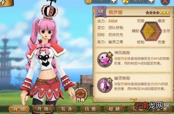 航海王燃烧意志佩罗娜技能是什么 佩罗娜技能介绍