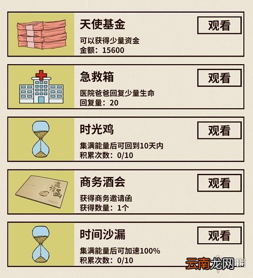 爸爸活下去广告多久重置 爸爸活下去银行广告刷新时间