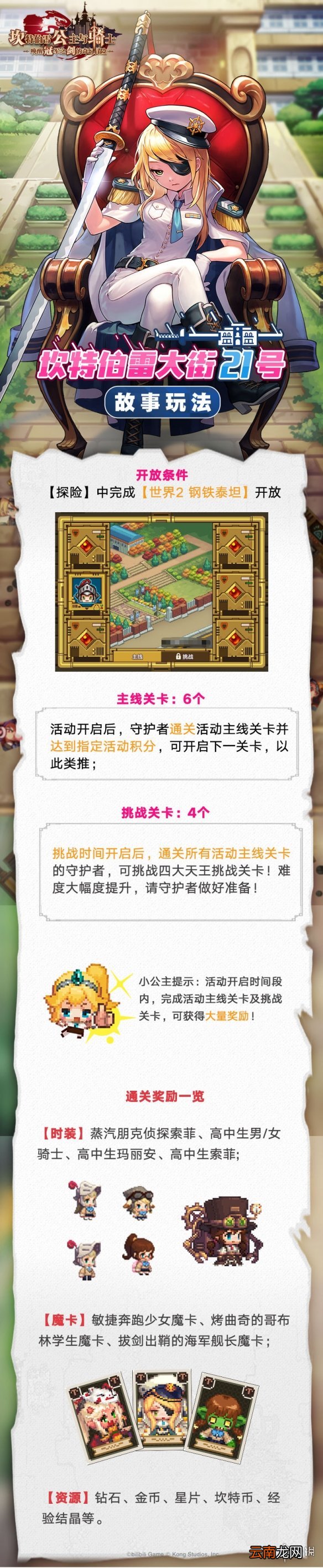 坎公骑冠剑坎特伯雷大街21号怎么玩 坎特伯雷大街21号玩法介绍