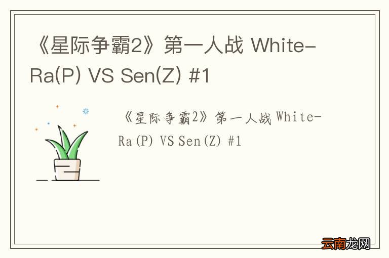 P 《星际争霸2》第一人战 White-Ra VS Sen(Z) #1