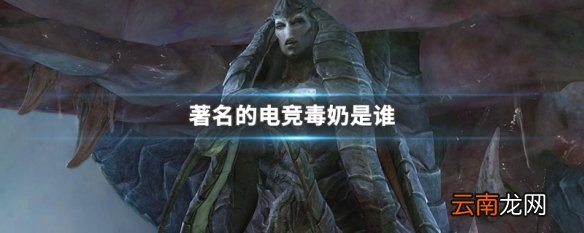 著名的电竞毒奶是谁 电竞毒奶介绍
