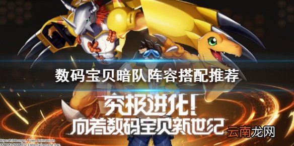 数码宝贝新世纪暗队阵容怎么搭配 暗队阵容组合攻略