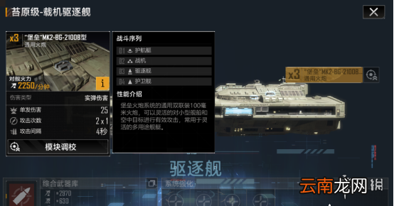 无尽的拉格朗日苔原级怎么样 无尽的拉格朗日驱逐舰苔原级舰船解析