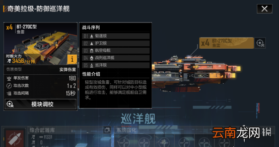 无尽的拉格朗日奇美拉级怎么样 无尽的拉格朗日巡洋舰奇美拉级舰船解析