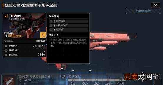 无尽的拉格朗日红宝石级怎么样 无尽的拉格朗日护卫舰红宝石级舰船解析