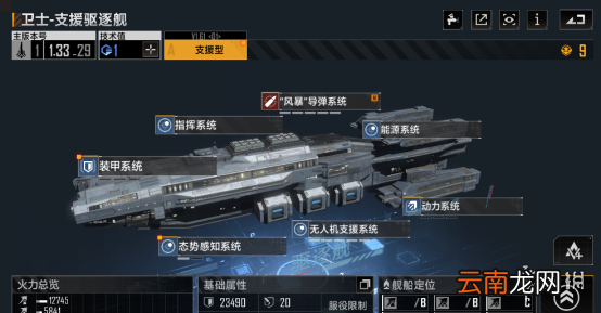 无尽的拉格朗日卫士级怎么样 无尽的拉格朗日驱逐舰卫士级舰船解析